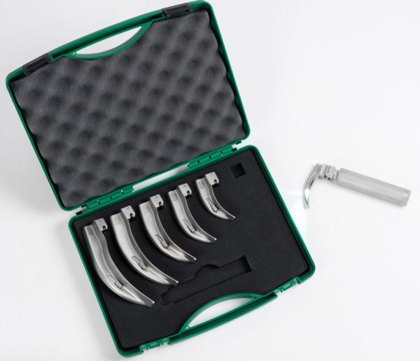 Reusable, Conventional Laryngoscope with MAC Blades (C-1212-6)
