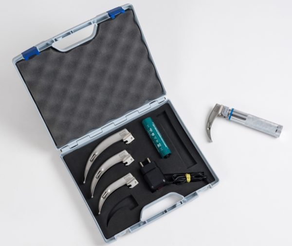 Modular Sets, Reusable, Fiber Optic Type, LED Light Laryngoscope (F-3592-6)