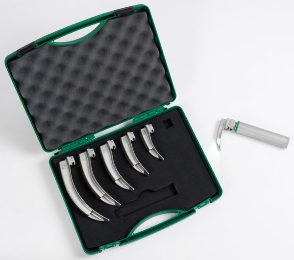Integrated Sets, Reusable, Fiber Optic Type, LED Light Laryngoscope (F-3565-6)