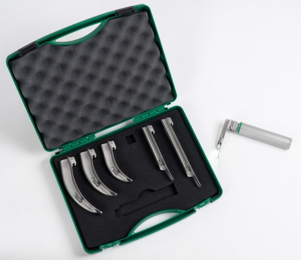 Modular Sets, Reusable, Fiber Optic Type, LED Light Laryngoscope (F-3214-6)