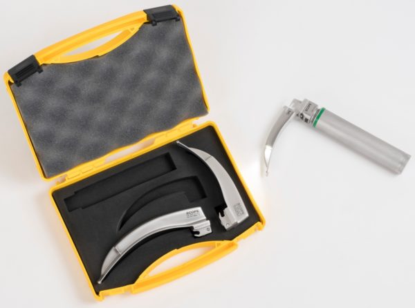 Integrated Sets, Reusable, Fiber Optic Type, LED Light Laryngoscope (F-3224-6)
