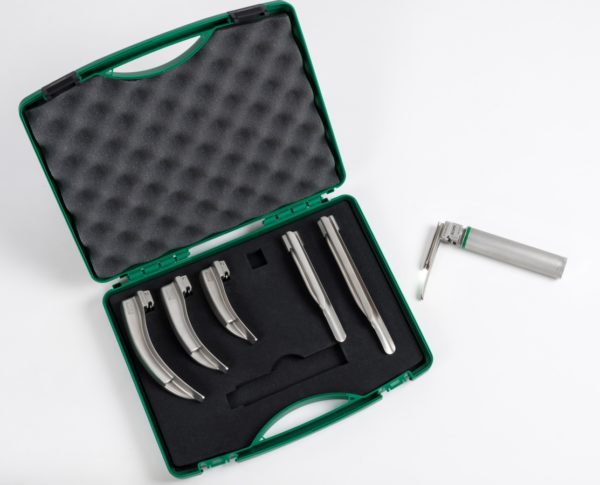 Integrated Sets, Reusable, Fiber Optic Type, LED Light Laryngoscope (F-3227-6)
