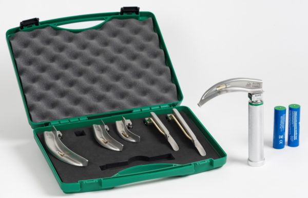 MR Conditional Sets, Reusable, Fiber Optic Type, LED Light Laryngoscope (F-3237-8)