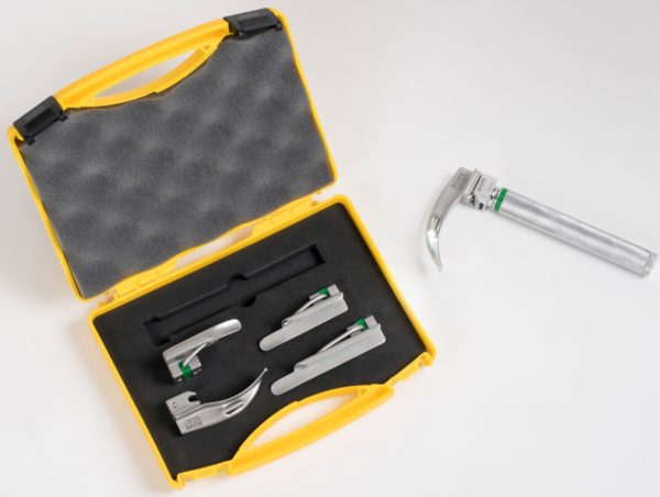 Modular Sets, Reusable, Fiber Optic Type, LED Light Laryngoscope (F-3590-6)
